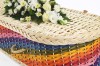 English Willow Eco2 Rounded Coffin in Rainbow Colours