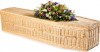 Light Willow Traditional Coffin