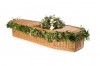 Natural Willow Traditional Coffin